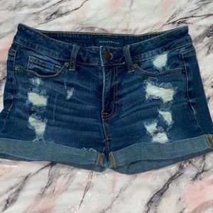 Jean shorts